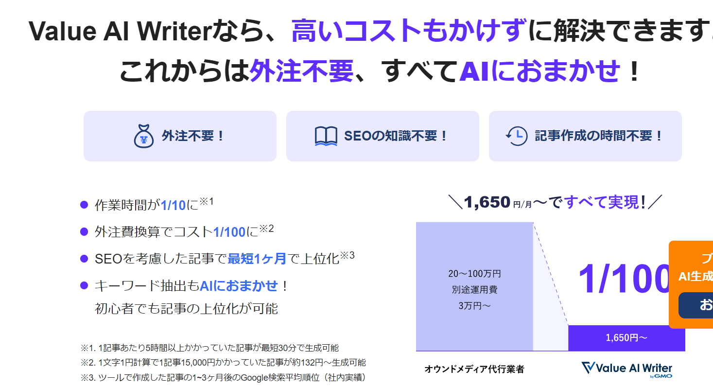 Value AI Writer_概要